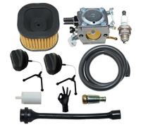 Kit carburateur et filtre à air (type HD) pour Husqvarna 362, 362XP, 365, 365SP, 365 Special, 371, 371XP, 372, 372XP, 372XPW, 503281608