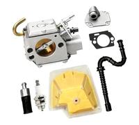 Kit carburateur for tronçonneuses Stihl MS270 MS280 MS270C MS280C avec filtre à air et conduite de carburant for pelouse et jardin