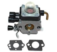 Kit carburateur FS55R compatible avec Stihl FS55R 2-Mix FS38 2-Mix FS55 2-Mix 4140 120 0618 C1Q-S190 4140 120 0621 4140 120 0621 C1Q-S282C Pièces de rechange pour tronçonneuse