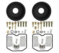 Kit Carburateur Kit De Réparation Carburateur pour Kawasaki pour Vulcan 500 EN500 en 500 1991-1995 Membrane À Dépression, Pointeau Et Joint Carburetor réparation Rebuild(Ensemble 1)