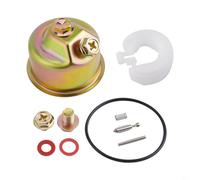 Kit carburateur pour Honda pour GX120, pour, pour GX200 pour diverses machines, kit carburateur de rechange avec chambre de carburateur, joint de cuve, flotteur, goupille flotteur, soupape à aiguille