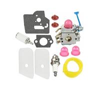 Kit carburateur, pour Husqvarna 545081848 C1Q-W40A 128C 128CD 128L 128LD 128LDX 128R, Joints, Filtre, Bougie, Tube d'huile, clapets Anti-Retour, carburateur