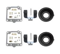 Kit Carburateur pour Suzuki GS-L 450 GS450L GSL450 1983 1985 1986 1987 1988 pour Kit Réparation Carburateur pour Minuki Flotteur À Membrane Carburateur(A)