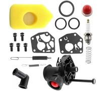 Kit carburateur pour tondeuse à gazon 499809 498809A 494406 et filtre à air 698369 Ressort de régulateur 691859 692211 Membrane 795083 495770