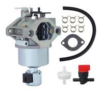 Kit carburateur pour tracteurs de pelouse 17 5 modèle 591731 complet avec valve d'arrêt de carburant et joint d'étanchéité pour une performance améliorée