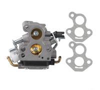 Kit Carburateur Tronçonneuse Compatible avec Modèles 135 140 435 435e 440 440e Matériau Acier avec 2 Joints Conçu pour une Utilisation et Entretien Professionnels
