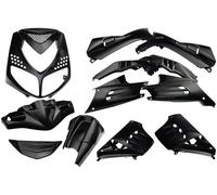 Kit carénage 13 pièces Edge pour Peugeot Speedfight 2 - Noir métallisé
