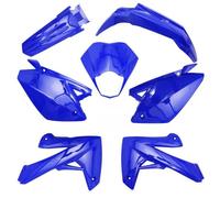 Kit carénage 7 pièces bleu brillant pour moto Rieju 50 MRT 2009 à 2020