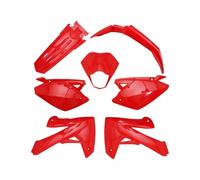 Kit carénage 7 pièces rouge brillant pour moto Rieju 50 MRT 2009 à 2020 Neuf