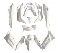 Kit carénage carosserie TNT blanc brillant pour scooter Honda 125 PCX 2010-2014
