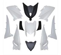 Kit Carénage Générique Pour Scooter Yamaha 530 Tmax 2012 À 2014 Blanc Brillant Et Noir Mat Neuf