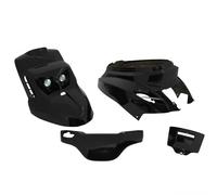 Kit Carénage Noir Brillant Design Replay Pour Scooter Mbk 50 Booster 2004 À 2020 Neuf