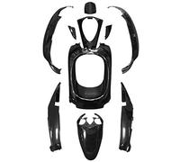 Kit carénage Noir Brillant pour Scooter Sym 50 Mio 4T Avant 2020 10 Pieces Neuf