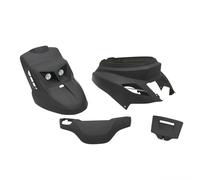 Kit Carénage Noir Mat Design Replay Pour Scooter Mbk 50 Booster 2004 À 2020 Neuf