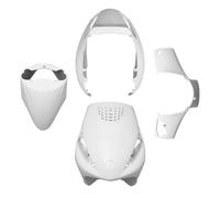 Kit carénage P2R CARROSSERIE-CARENAGE SCOOT ADAPTABLE PIAGGIO 50 ZIP 2000+ BLANC BRILLANT (KIT 4 PIECES) -P2R-