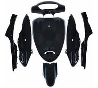 Kit carénage P2R pour scooter Chinois 7 pièces / noir brillant