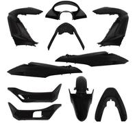Kit carénage P2R pour Scooter Honda 125 PCX 2010 à 2013 11 pièces noir brillant