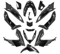 Kit carénage P2R pour Scooter Honda 125 PCX 2018 à 2020 15 pieces noir brillant Neuf