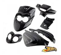 Kit Carénage P2r Pour Scooter Mbk 50 Next Génération Avant 2017 Noir Brillant