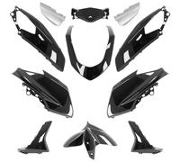 Kit carénage P2R pour Scooter Yamaha 125 Gpd A N-Max 2015 à 2020 11 pieces noir gris Neuf