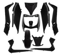 Kit carénage P2R pour scooter Yamaha 125 Xmax 2006 à 2009 noir brillant