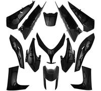 Kit carénage P2R pour Scooter Yamaha 500 Tmax 2008 à 2011 noir brillant