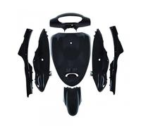 Kit carénage P2R pour scooter Yiying 50 YY50QT 7 pièces / noir brillant Neuf