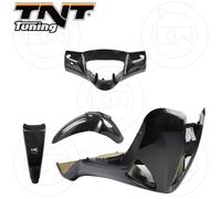 KIT Carénage Piaggio Liberty 50 2004- Noir ABS 4 Pré-percé Avant Arrière Gauche