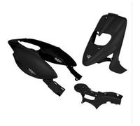 Kit carénage pour scooter Gilera 50 Stalker Avant 2020 5 pièce noir brillant