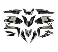 Kit carénage TNT 15 piece noir brillant pour scooter Yamaha 530 Tmax 2017 2018 2019