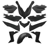 Kit carénage TNT noir mat pour scooter Yamaha 125 Xmax 2014 à 2017