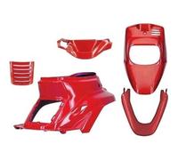 Kit carénage TNT pour Scooter MBK 50 Booster Cw Spirit 1990 à 2003 rouge Scudéria