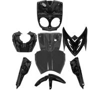 Kit carénage TNT pour Scooter MBK 50 Stunt Après 2004 7 pièces noir brillant