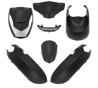 Kit carénage Tun'R pour scooter Peugeot 50 Kisbee 2T 2010 6 pieces noir mat Neuf