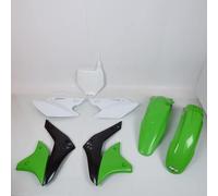Kit carénage UFO compatible avec Moto Kawasaki 250 KXF 2006 KAKIT204999 / vert blanc noir