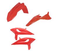 Kit Carénages 4 Pièces ACERBIS Rouge Pour BETAMOTOR RR X-PRO 4T 480 2025-2026