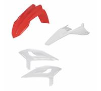 Kit Carénages 4 Pièces ACERBIS Rouge/Blanc Pour BETAMOTOR RR 300 2T RACING 2025