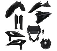 Kit Carénages 9 Pièces ACERBIS Noir Betamotor RR X-PRO 4T 480 2025-2026