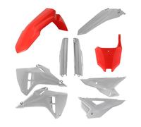 Kit Carénages 9 Pièces ACERBIS Rouge/Gris Pour Honda CRF 250 RX 2025-2026