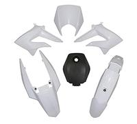 Kit carenages Derbi Senda DRD Xtreme 2011-2015 (Blanc)