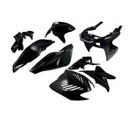 Kit carenages MBK 50 Nitro / Aerox REPLAY (Noir - 8 pièces)