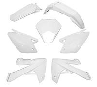 Carrosserie-carenage 50 a boite adaptable rieju 50 mrt 2009+, mrt enduro 2009+, mrt pro 2009+, mrt sm 2009+ Blanc brillant