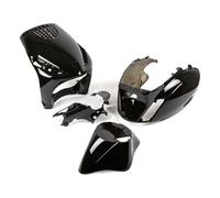 Kit Carénages STR8 4 Pièces Noir Pour Piaggio 50 Zip Fast Rider 1991-2015
