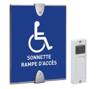 Kit carillon et signalement PMR (Personnes à Mobilité Réduite) avec flash 350 m - URMET YOKIS - 43118