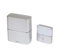 Kit Carillon Radio sans Fil Sérénité Simple à Piles - Aluminium