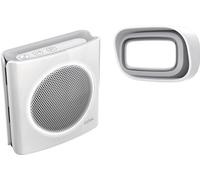 Kit carillon sans fil diBi Flash Soft touch Extel - Blanc - Portée 200 m