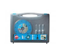 Kit carrelage spécial meuleuse LEMAN KITCAR.125