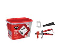 Kit carreleur delta level system bride 1mm V4 - RUBI 3956