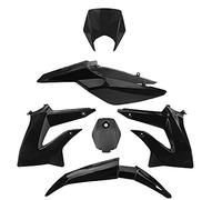 KIT CARROSSERIE ADAPT. DERBI SENDA DRD XTREME (2010 A 2015 ) NOIR (6 PIECES)