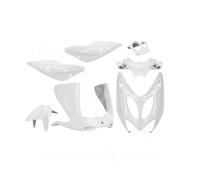 KIT CARROSSERIE ADAPT. MBK NITRO / YAMAHA AEROX BLANC 1997-2012 (7 PIECES)
